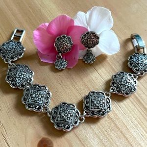 Brighton bracelet and earrings